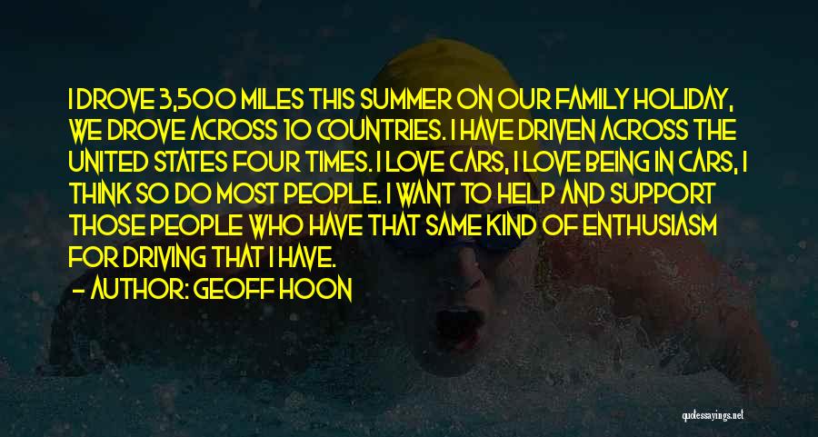 Family Holiday Quotes By Geoff Hoon