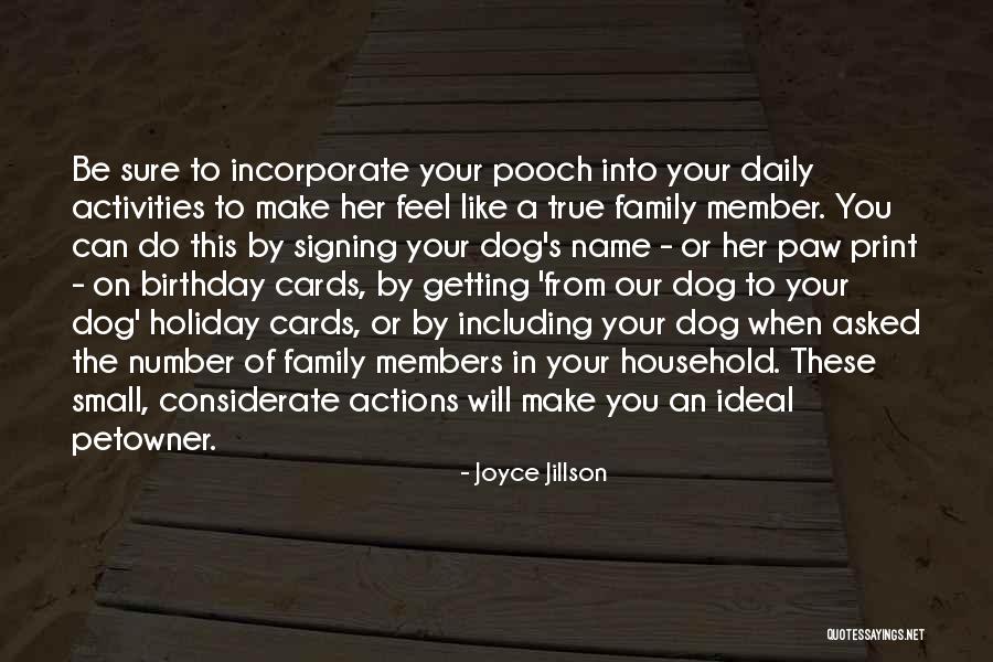 Family Holiday Quotes By Joyce Jillson