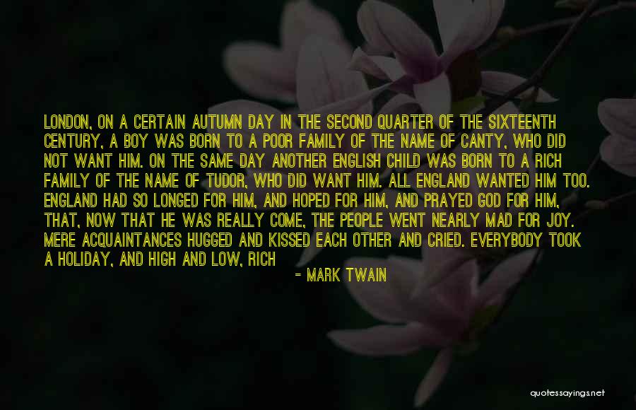 Family Holiday Quotes By Mark Twain