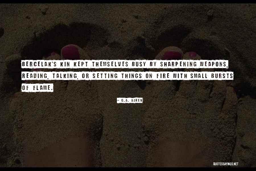 Family Humor Quotes By G.A. Aiken Family Humor Quotes By G.A. Aiken