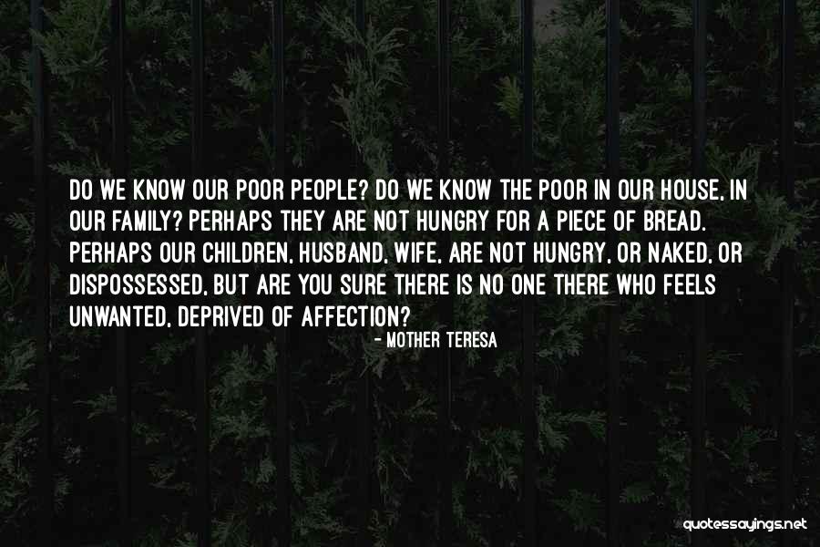 Family Husband Quotes By Mother Teresa