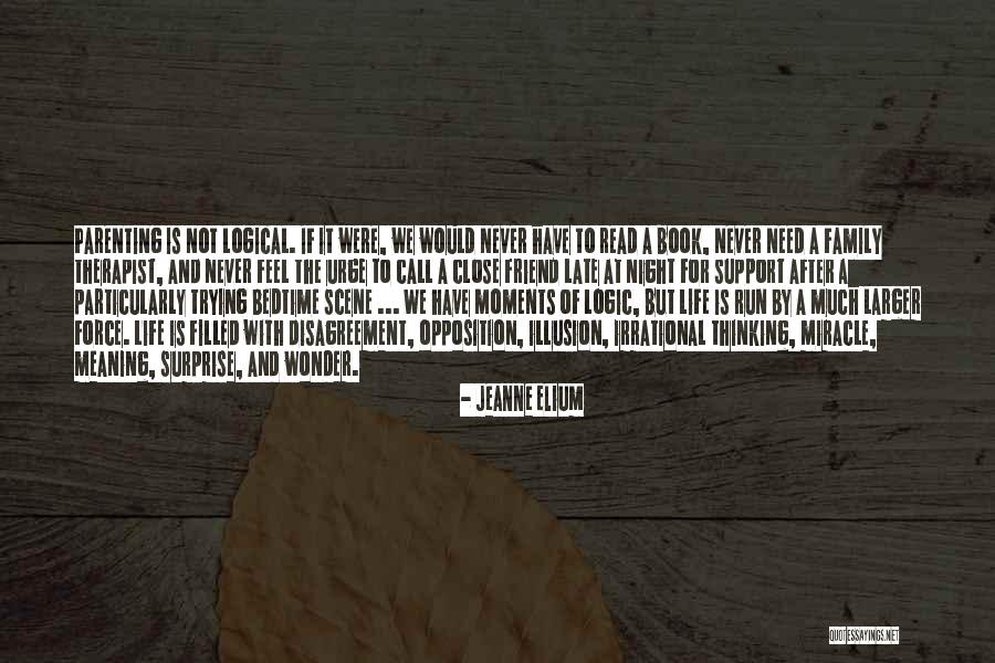 Family In The Book Night Quotes By Jeanne Elium Family In The Book Night Quotes By Jeanne Elium