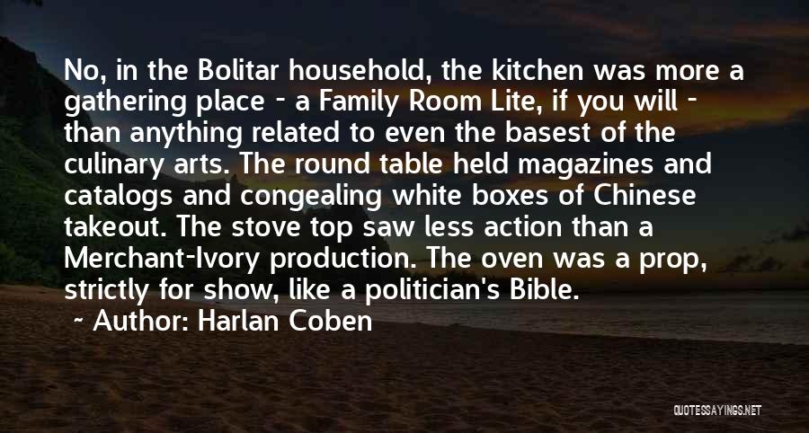 Family In The Kitchen Quotes By Harlan Coben