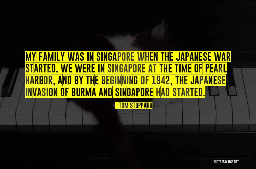 Family In The Pearl Quotes By Tom Stoppard Family In The Pearl Quotes By Tom Stoppard