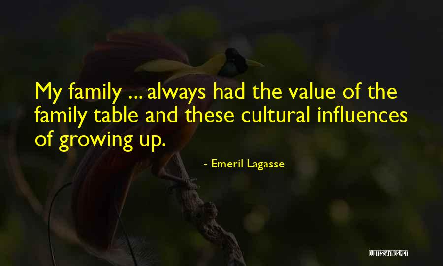 Family Influences Quotes By Emeril Lagasse