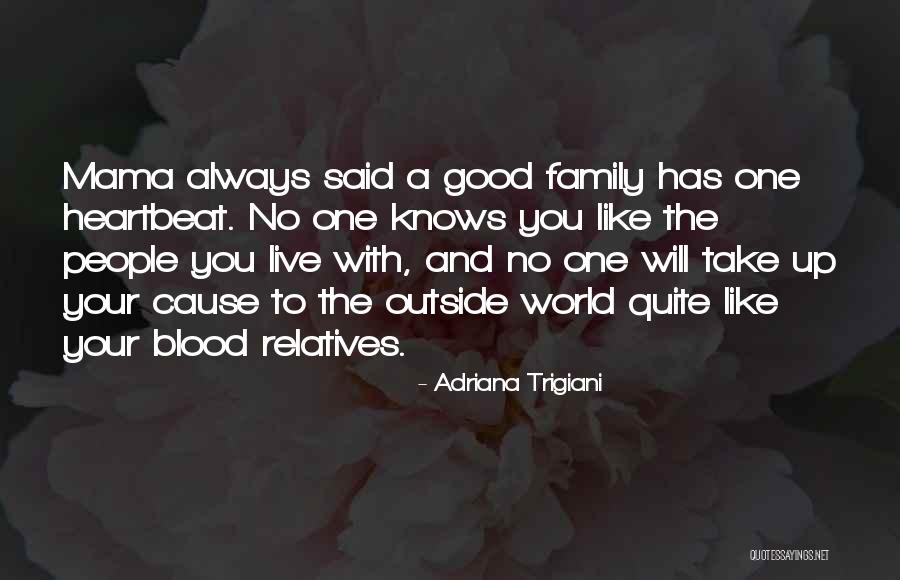 Family Is Always Blood Quotes By Adriana Trigiani Family Is Always Blood Quotes By Adriana Trigiani