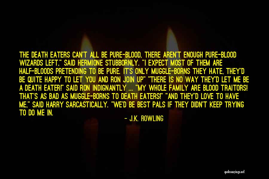 Family Is Bad Quotes By J.K. Rowling