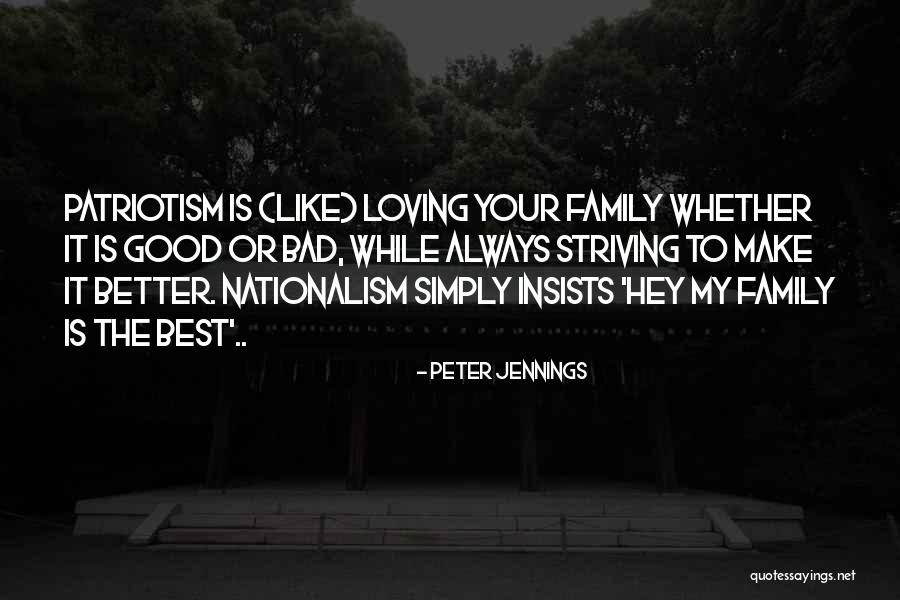 Family Is Bad Quotes By Peter Jennings