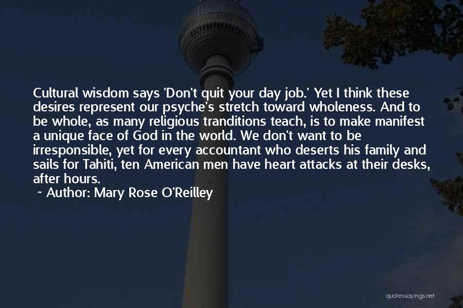 Family Is In The Heart Quotes By Mary Rose O'Reilley