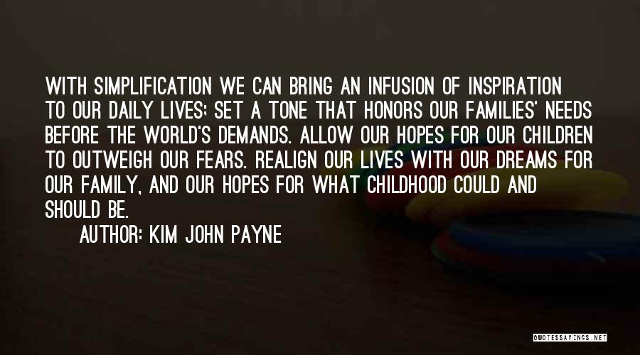 Family Is My Inspiration Quotes By Kim John Payne