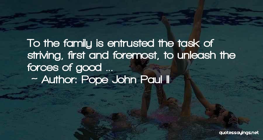 Family Is My Inspiration Quotes By Pope John Paul II