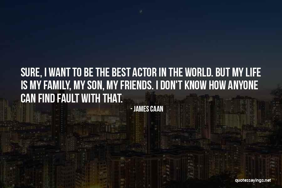 Family Is My World Quotes By James Caan