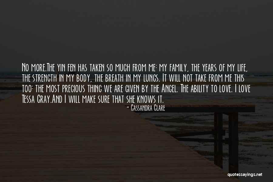 Family Is So Precious Quotes By Cassandra Clare