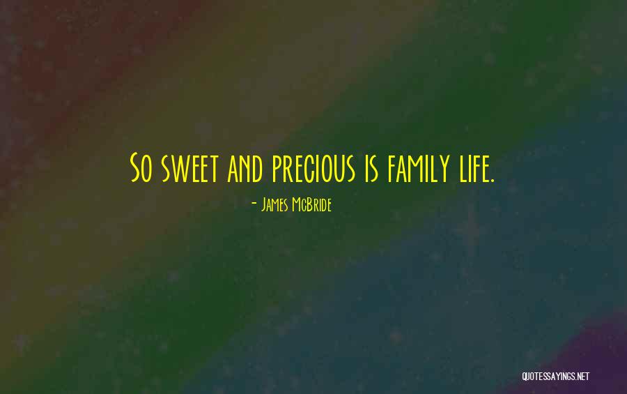 Family Is So Precious Quotes By James McBride