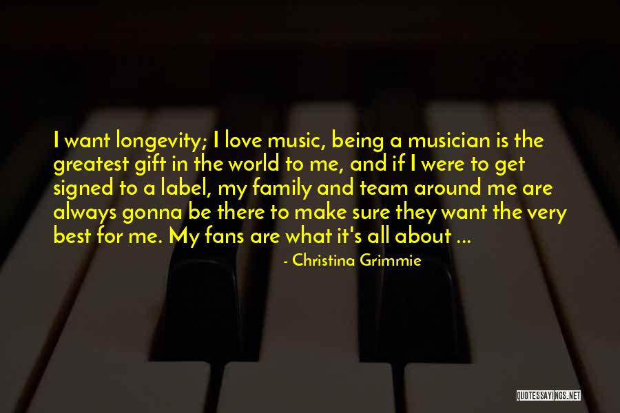 Family Is What It's All About Quotes By Christina Grimmie