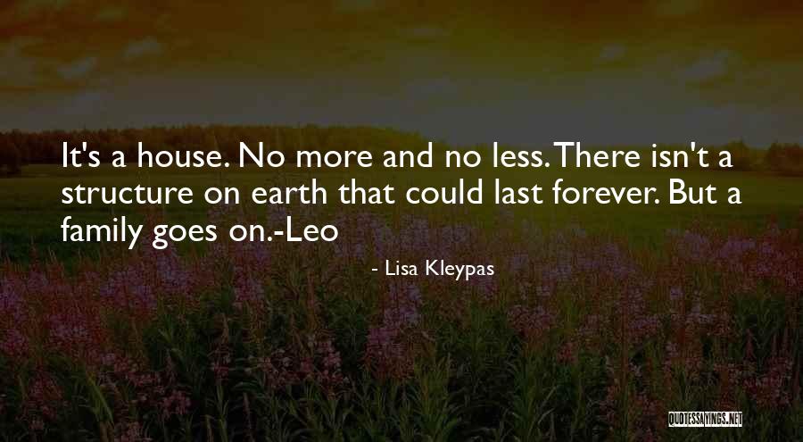 Family Last Forever Quotes By Lisa Kleypas