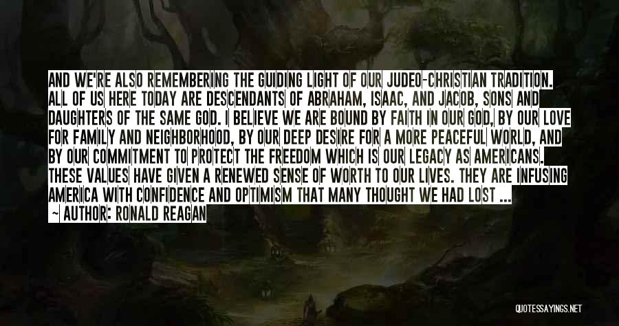 Family Legacy Quotes By Ronald Reagan Family Legacy Quotes By Ronald Reagan