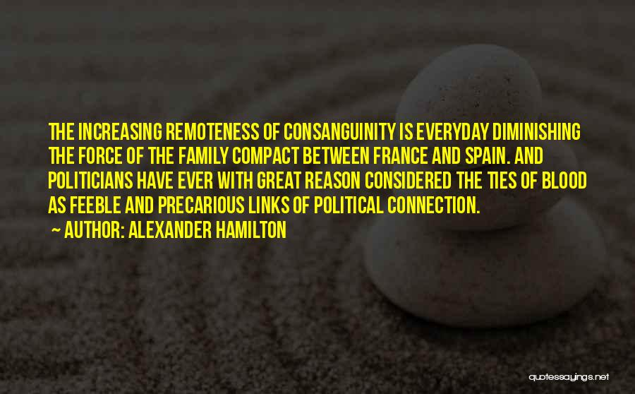 Family Links Quotes By Alexander Hamilton