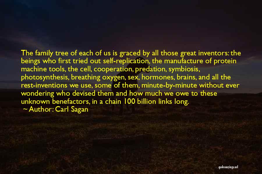 Family Links Quotes By Carl Sagan