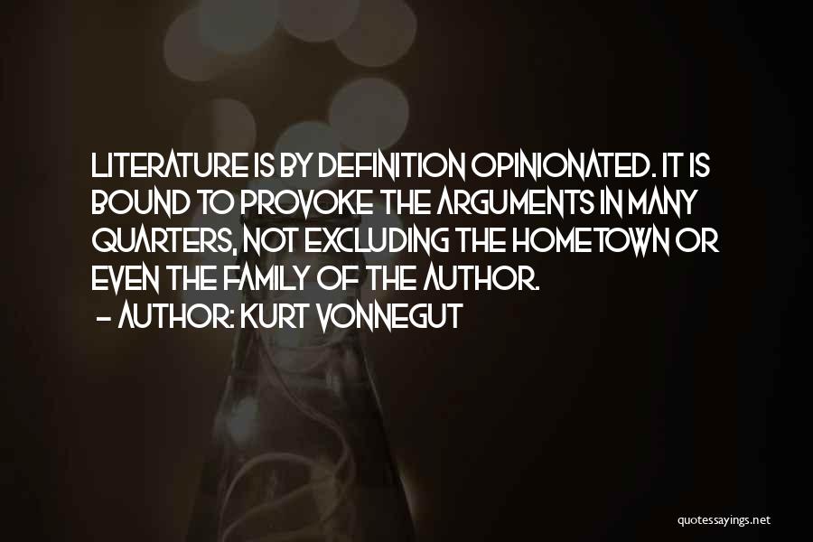 Family Literature Quotes By Kurt Vonnegut