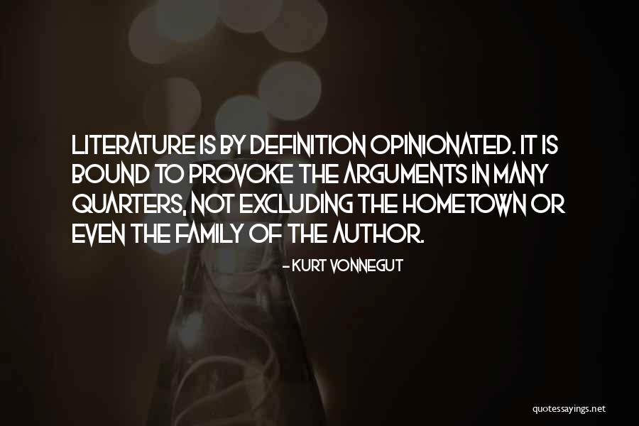 Family Literature Quotes By Kurt Vonnegut