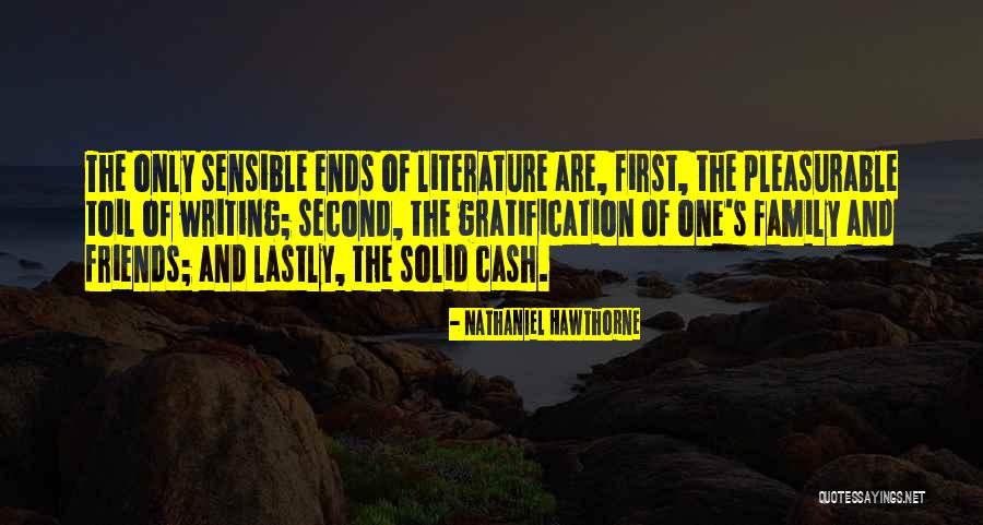 Family Literature Quotes By Nathaniel Hawthorne