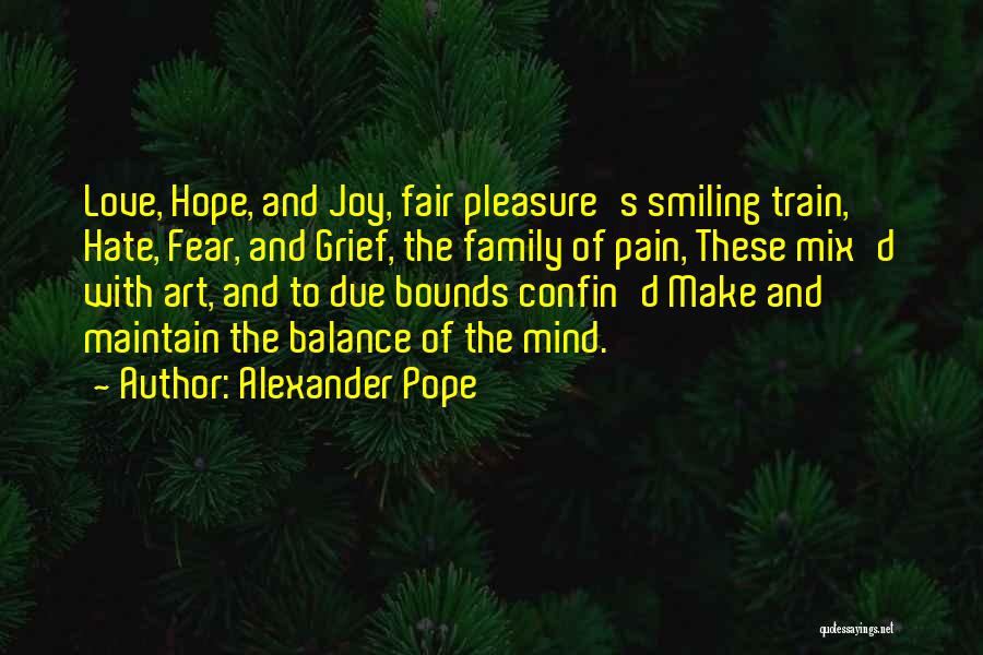Family Love And Hate Quotes By Alexander Pope