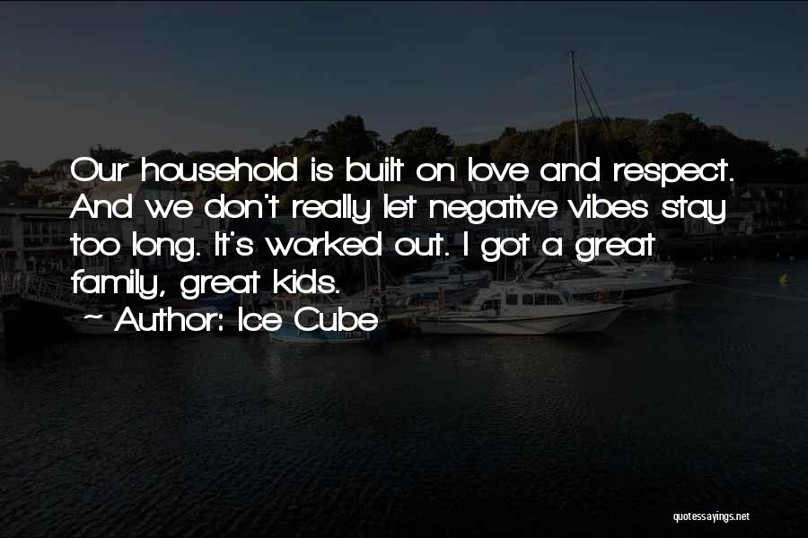 Family Love And Respect Quotes By Ice Cube