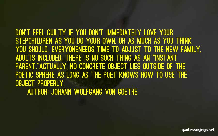 Family Lying To You Quotes By Johann Wolfgang Von Goethe