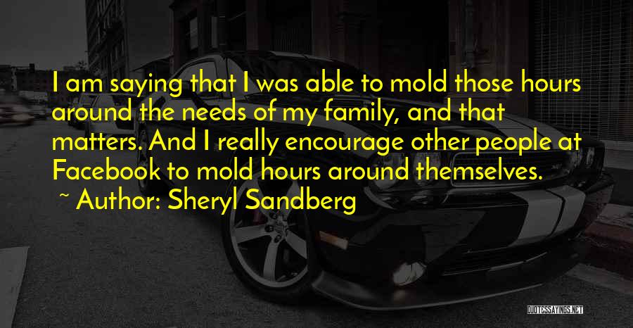 Family Matters Quotes By Sheryl Sandberg