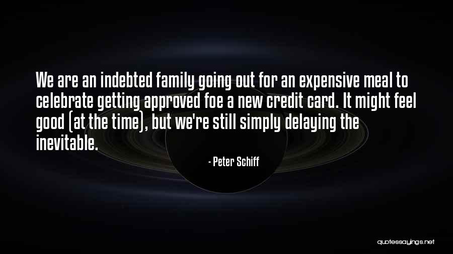 Family Meal Quotes By Peter Schiff