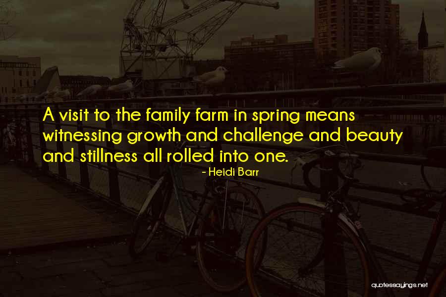 Family Means Quotes By Heidi Barr