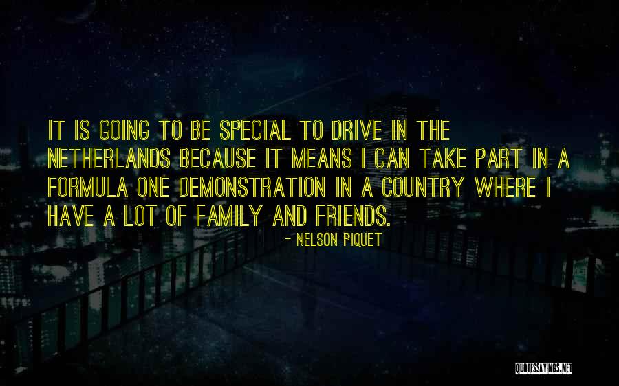 Family Means Quotes By Nelson Piquet