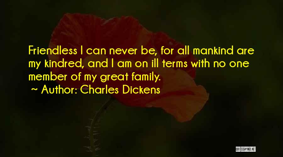 Family Member Quotes By Charles Dickens
