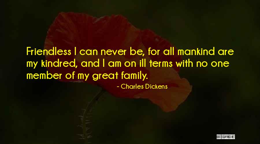 Family Member Quotes By Charles Dickens