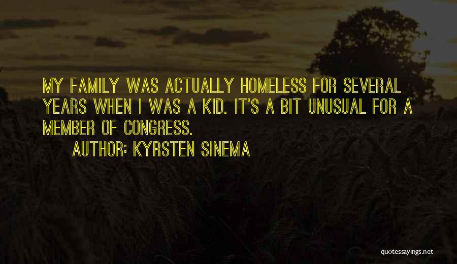Family Member Quotes By Kyrsten Sinema