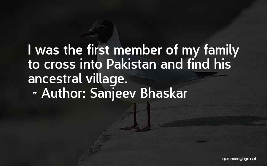 Family Member Quotes By Sanjeev Bhaskar