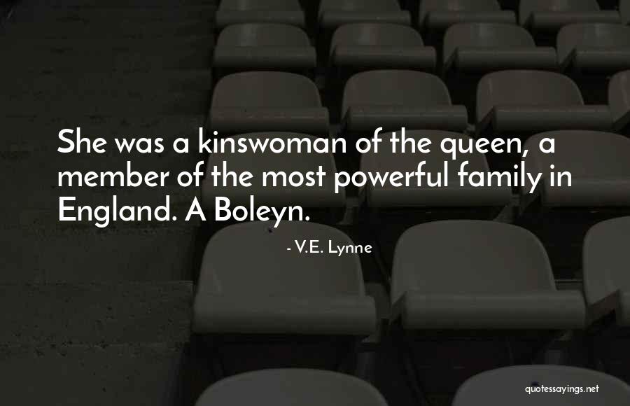 Family Member Quotes By V.E. Lynne