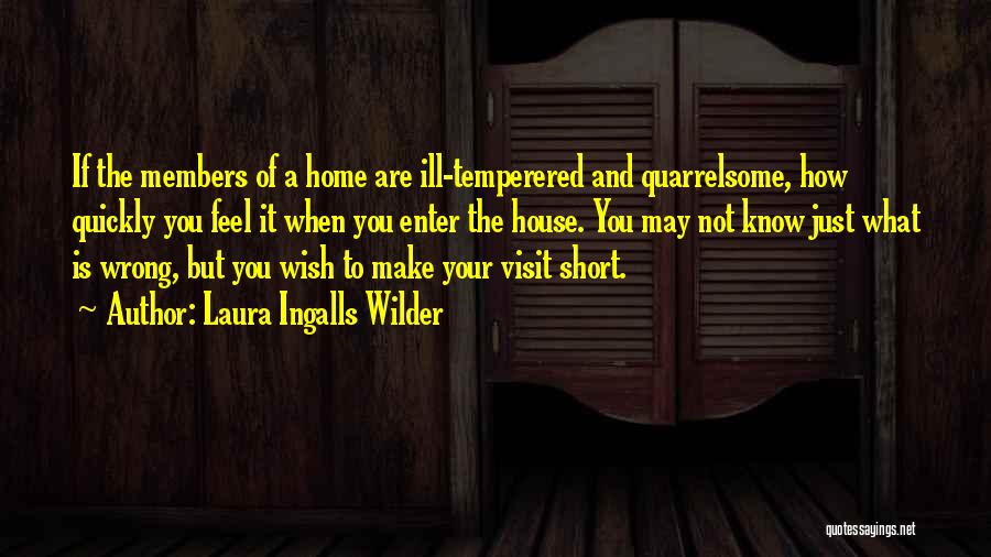 Family Members Quotes By Laura Ingalls Wilder