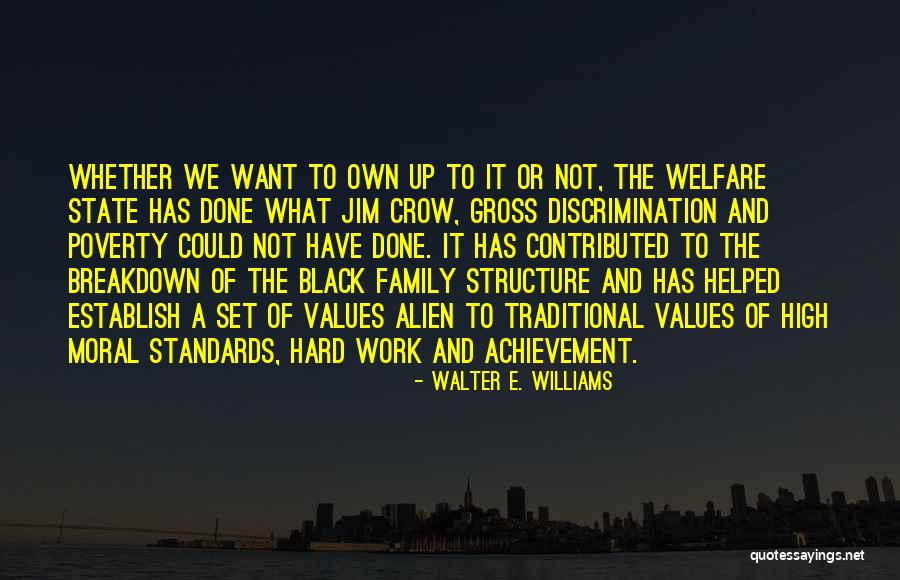 Family Moral Values Quotes By Walter E. Williams Family Moral Values Quotes By Walter E. Williams