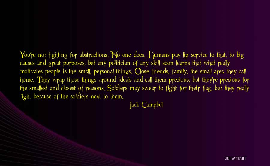 Family Motivates Me Quotes By Jack Campbell