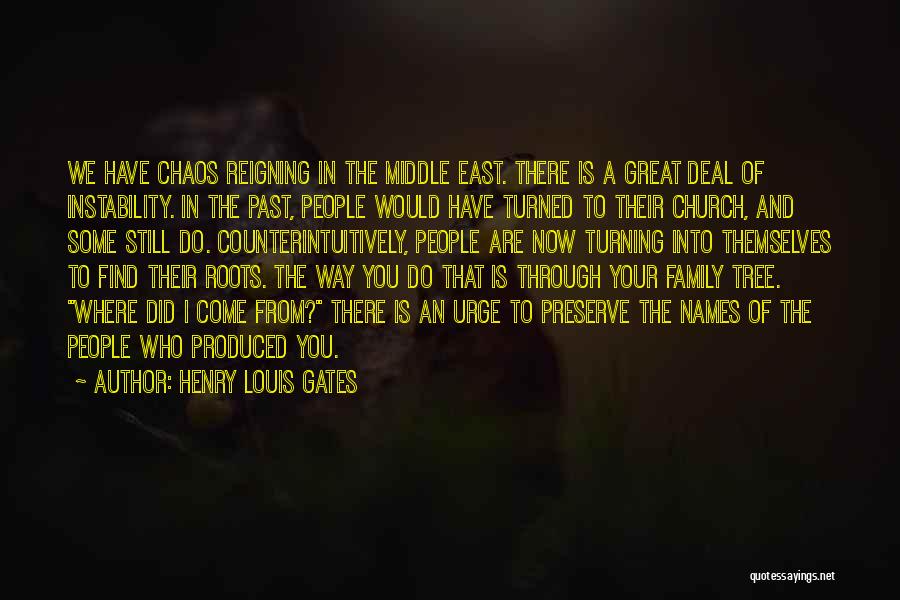 Family Names Quotes By Henry Louis Gates