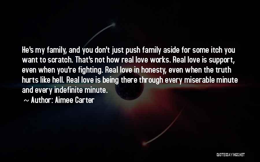 Family Not Being There For You Quotes By Aimee Carter