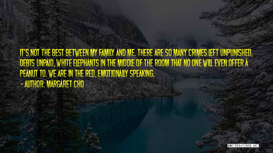 Family Not Speaking To Each Other Quotes By Margaret Cho