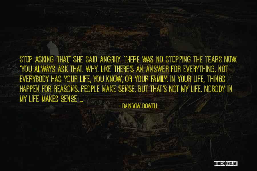Family Not There Quotes By Rainbow Rowell Family Not There Quotes By Rainbow Rowell