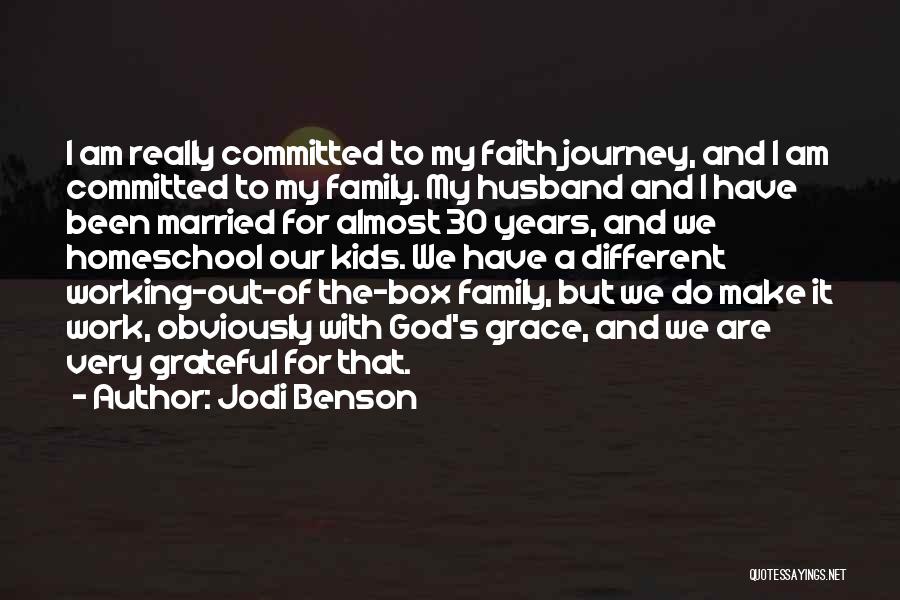Family Of Faith Quotes By Jodi Benson