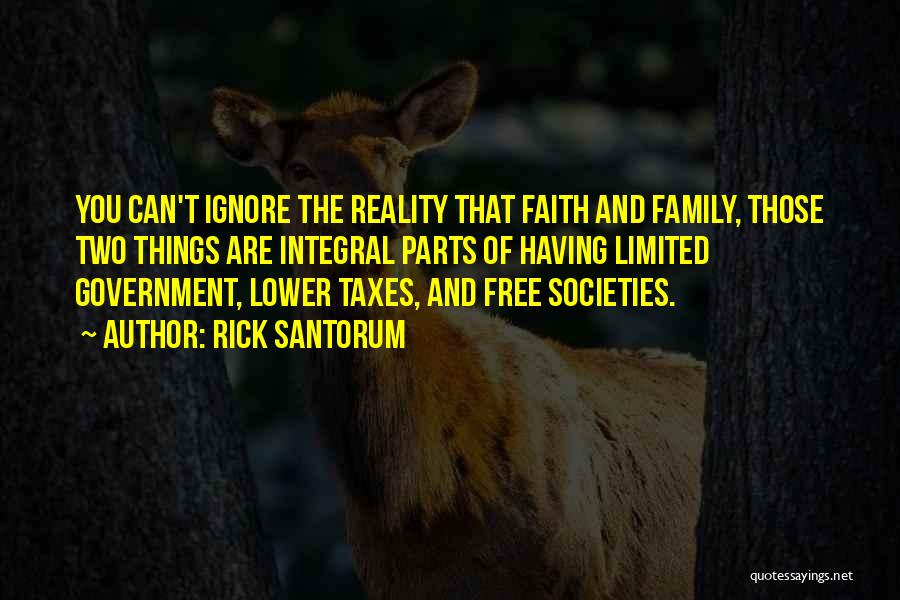 Family Of Faith Quotes By Rick Santorum