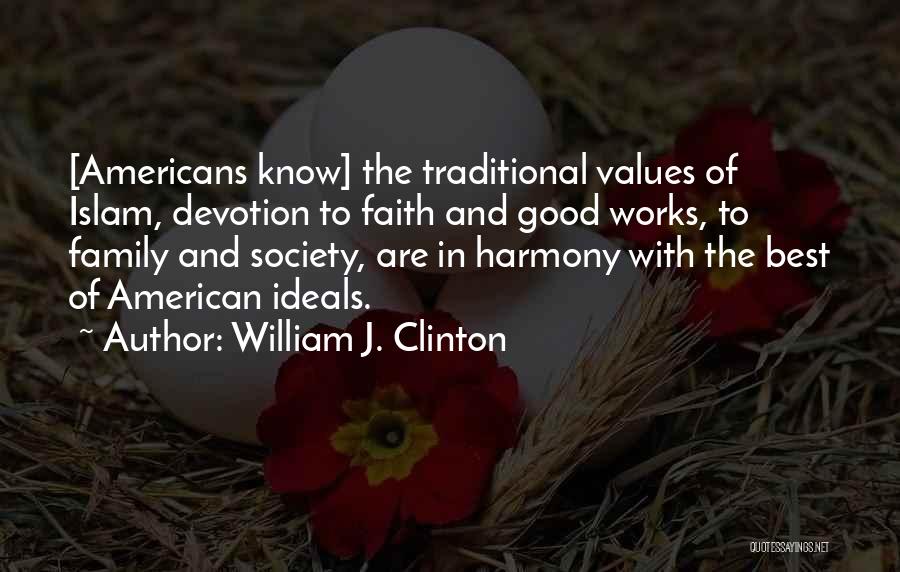 Family Of Faith Quotes By William J. Clinton