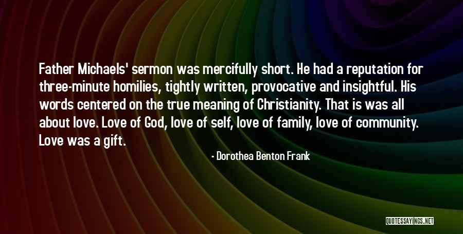 Family Of God Quotes By Dorothea Benton Frank