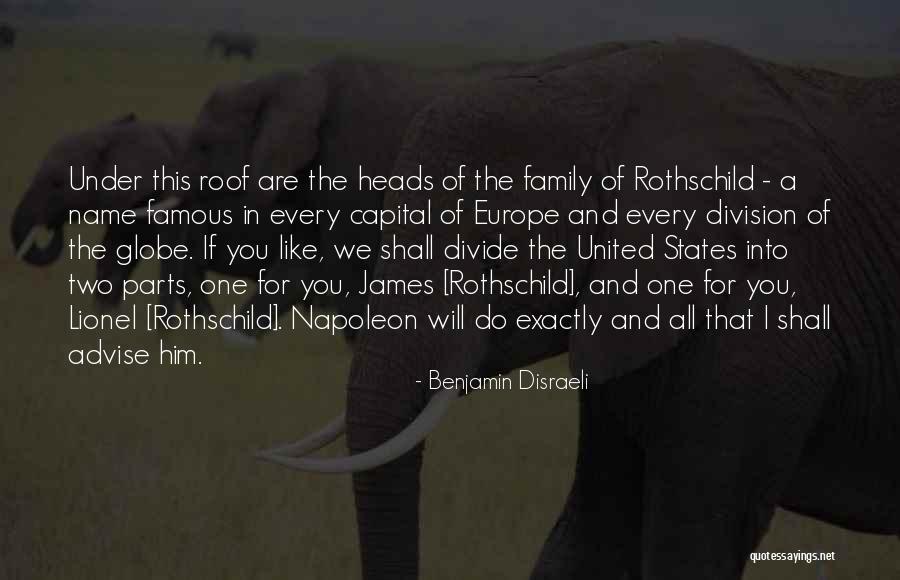 Family Of Two Quotes By Benjamin Disraeli